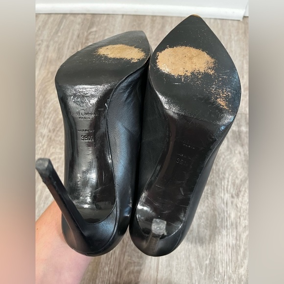 Saint Laurent Black Pump Size 8.5 - Picture 8 of 16